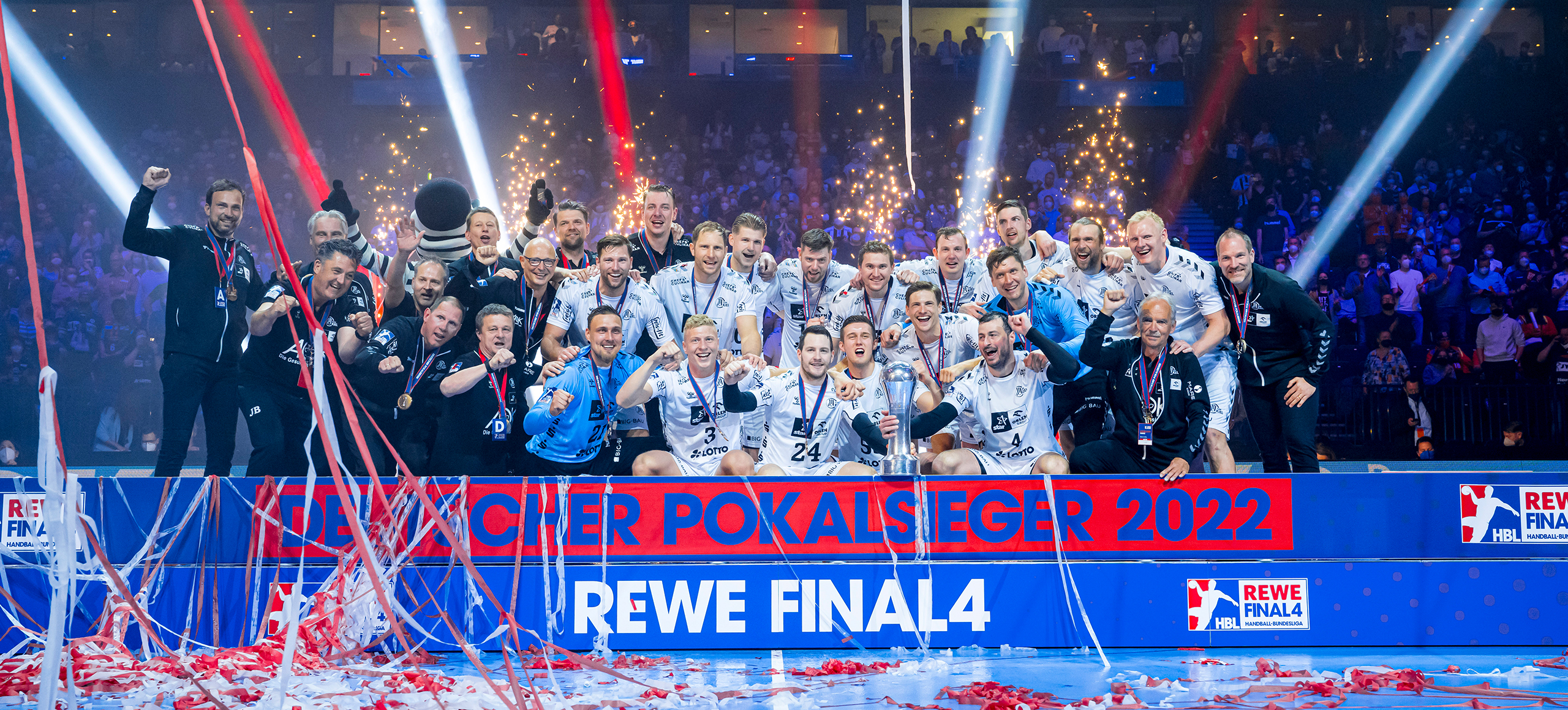 Der THW Kiel macht das Dutzend voll Pokalsieger 2022!
