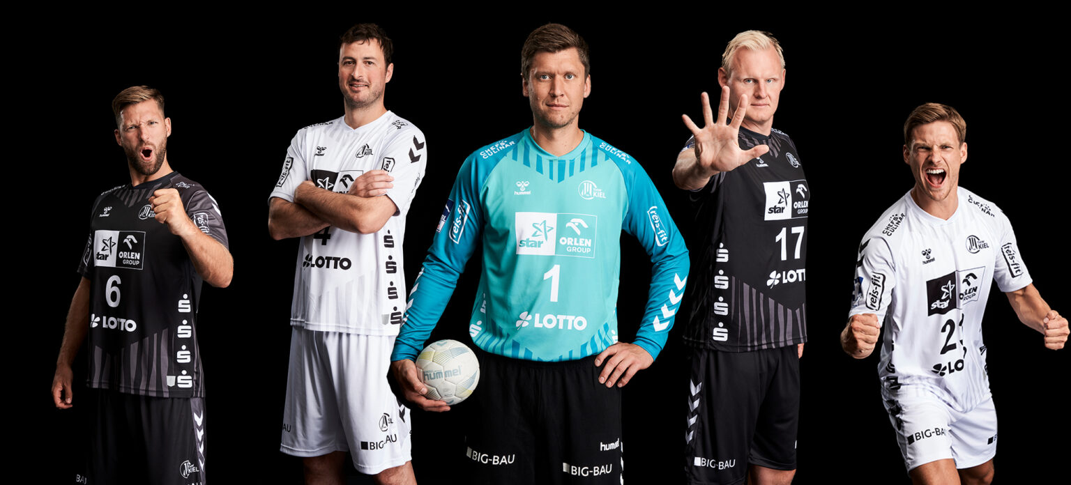Carte D'Équipe THW Kiel 2013-14 – Impression Signée – Handball