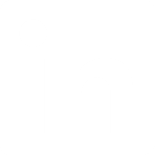 linkedin logo weiß